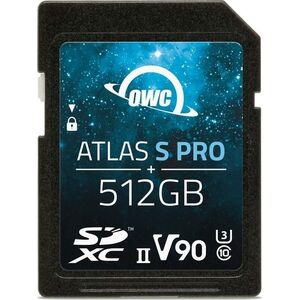 Karta OWC Atlas S Pro SDXC 512 GB UHS-II/U3 V90 (OWCSDV90P0512)