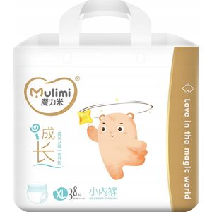 MULIMI Pieluchomajtki MULIMI diapers-pants Pull-ups XL, 12-17kg, 38 pcs