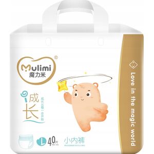 MULIMI Pieluchomajtki MULIMI diapers-pants Pull-ups L, 9-14kg, 40 pcs