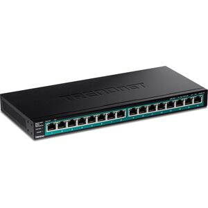 Switch TRENDnet 16-PORT GIGABIT POE+ SWITCH