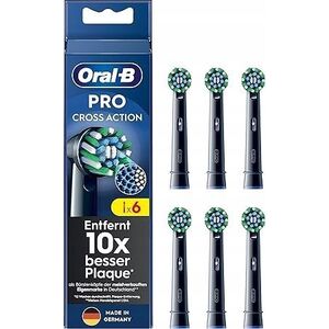 Końcówka Oral-B Oral-B Toothbrush heads black ProCrossAction CleanMaximizer6pc