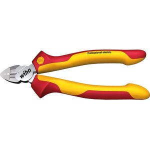 Wiha Wiha stripping side cutters Professional electric, cutting pliers (red/yellow, with DynamicJoint)