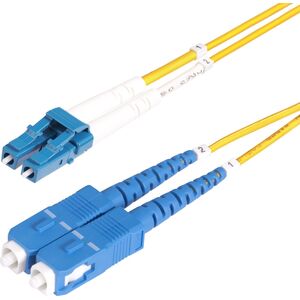 StarTech StarTech SMLCSC-OS2-5M kabel InfiniBand / światłowodowy LC SC Żółty