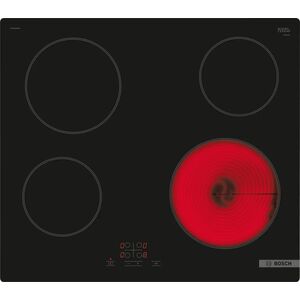 Płyta grzewcza Bosch Bosch Hob | PKE61RBA2E | Electric | Number of burners/cooking zones 4 | Touch | Timer | Black one size