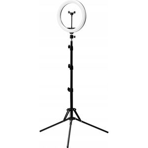 Lampa pierścieniowa Activeshop GLOW lampa pierścieniowa ring 10" RGB bsc ze statywem 10W
