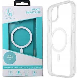 Just Must JM MAGSAFE CRYSTAL I for iPhone 15 Clear