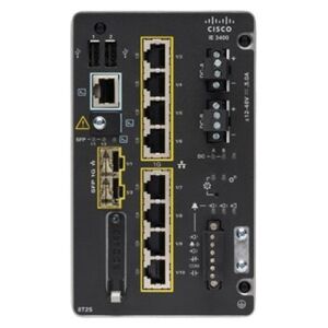 Switch Cisco Cisco Catalyst IE3400 Zarządzany L2 Gigabit Ethernet (10/100/1000) Czarny