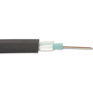 Digitus Kabel światłowodowy zewnętrzny DIGITUS ze złączem SC 24 wł. SM 9/125, Fca PE, 1500N, czarny