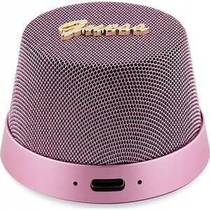 Guess Głośnik Bluetooth Guess Magnetic Script Metal - różowy