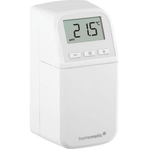 HomeMatic IP Homematic IP radiator thermostat - compact plus (HmIP-eTRV-CL), heating thermostat (white)