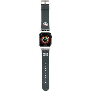 Hello Kitty Hello Kitty Strap Kitty Head - Pasek do Apple Watch 38/40/41 mm (czarny)