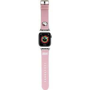 Hello Kitty Hello Kitty Strap Kitty Head - Pasek do Apple Watch 38/40/41 mm (różowy)