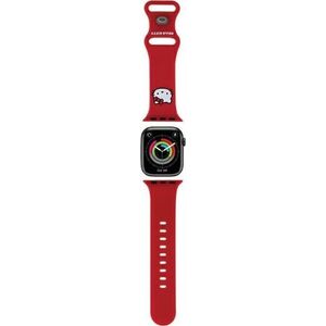 Hello Kitty Hello Kitty Silicone Kitty Head - Pasek do Apple Watch 38/40/41 mm (czerwony)