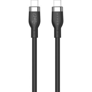 Kabel USB HyperDrive USB-C - USB-C 1 m Czarny (HJ4001BKGL)