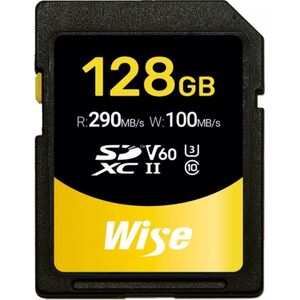 Karta Wise SDXC 128 GB Class 10 UHS-II/U3  (WI-SD-S128)