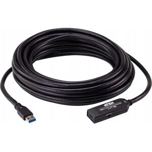 Kabel USB Aten USB-A - USB-C 10 m Czarny (UE331C)