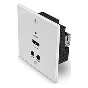 System przekazu sygnału AV Lindy Adap Lindy 70m Cat.6 HDMI 4K60 Wall Plate Extender