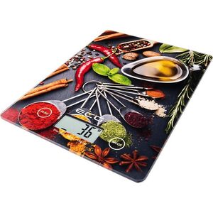Waga kuchenna ECG ECG KV 117 Chilli, Kitchen scale, Glass design, Max. 5 kg