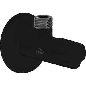Invena Invena zawór kątowy z głowicą ceramiczną 1/2"x3/8" czarny ZW-49-00C