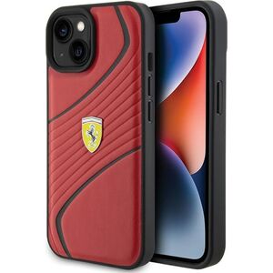 Ferrari Ferrari FEHCP15SPTWR iPhone 15 / 14 / 13 6.1" czerwony/red hardcase Twist Metal Logo