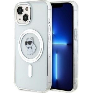 Karl Lagerfeld Karl Lagerfeld KLHMP15SHFCCNOT iPhone 15 / 14 / 13 6.1" transparent hardcase IML Choupette MagSafe