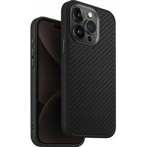 Uniq UNIQ etui Keva iPhone 15 Pro Max 6.7" Magclick Charging czarny/carbon black