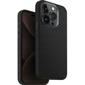 Uniq UNIQ etui Keva iPhone 15 Pro 6.1" Magclick Charging czarny/carbon black