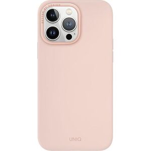 Uniq UNIQ etui Lino Hue iPhone 15 Pro Max 6.7" Magclick Charging różowy/blush pink