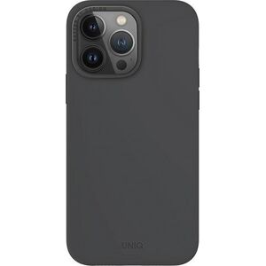 Uniq UNIQ etui Lino Hue iPhone 15 Pro Max 6.7" Magclick Charging szary/charcoal grey