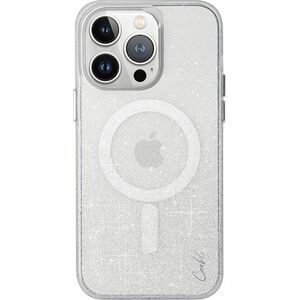 Uniq UNIQ etui Coehl Lumino iPhone 15 Pro 6.1" Magnetic Charging srebrny/sparkling silver