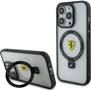 Ferrari Ferrari FEHMP15LUSCAH iPhone 15 Pro 6.1" transparent hardcase Ring Stand 2023 Collection MagSafe
