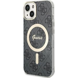 Guess Guess GUHMP15MH4STK iPhone 15 Plus / 14 Plus 6.7" czarny/black hardcase 4G MagSafe