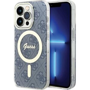 Guess Guess GUHMP15LH4STB iPhone 15 Pro 6.1" niebieski/blue hardcase IML 4G MagSafe