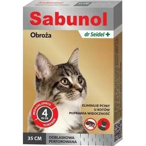 Derma-Pharm SABUNOL OBROŻA ODBLASKOWA DLA KOTA 35cm