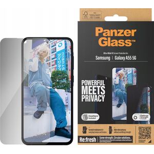 PanzerGlass PanzerGlass Ultra-Wide Fit Sam A55 5G A556 Privacy Screen Protection Easy Aligner Included P7358