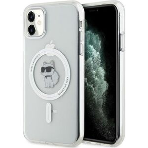 Karl Lagerfeld Karl Lagerfeld KLHMN61HFCCNOT iPhone 11 /Xr przezroczysty/transparent hardcase IML Choupette MagSafe