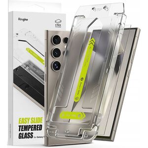Ringke SZKŁO HARTOWANE RINGKE EASY SLIDE 2-PACK GALAXY S24 ULTRA CLEAR