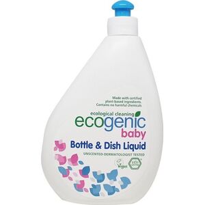 ECOGENIC Ecogenic, Płyn do mycia butelek, smoczków i zabawek, bezzapachowy, 500ml