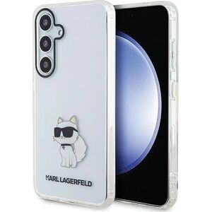 Karl Lagerfeld Etui Karl Lagerfeld KLHCS24MHNCHTCT Samsung Galaxy S24+ Plus hardcase IML Choupette transparent