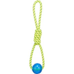 Trixie Aqua Toy, sznurek z piłką, dla psa, poliester/TPR, 6 x 40 cm, pływający