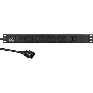 Lanview 19�� 10-way c13 outlets with
