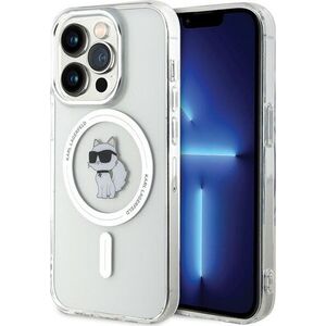 Karl Lagerfeld Karl Lagerfeld KLHMP13LHFCCNOT iPhone 13 Pro / 13 6.1" przezroczysty/transparent hardcase IML Choupette MagSafe