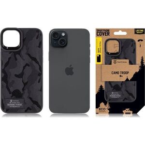 Tactical Tactical Camo Troop Cover for Apple iPhone 15 Plus Black standard