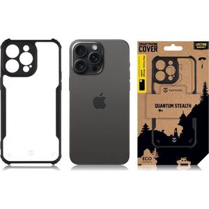 Tactical Tactical Quantum Stealth Cover for Apple iPhone 15 Pro Clear/Black standard