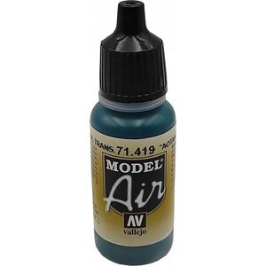 Vallejo Vallejo: 71.419 - Model Air - Aotake' Translucent Blue (17 ml)