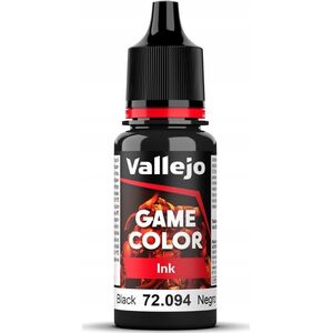 Vallejo Vallejo: 72.094 - Game Color - Ink - Black (18 ml)