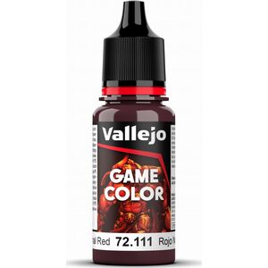 Vallejo Vallejo: 72.111 - Game Color - Nocturnal Red (18 ml)
