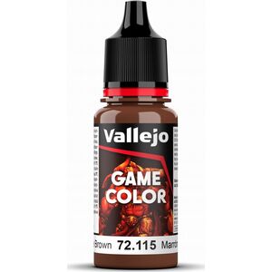 Vallejo Vallejo: 72.115 - Game Color - Grunge Brown (18 ml)