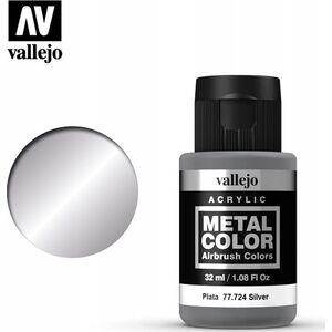 Vallejo Vallejo: 77.724 - Metal Color - Silver (32 ml)