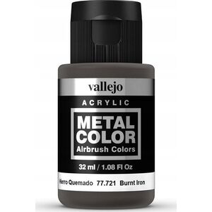 Vallejo Vallejo: 77.721 - Metal Color - Burnt Iron (32 ml)